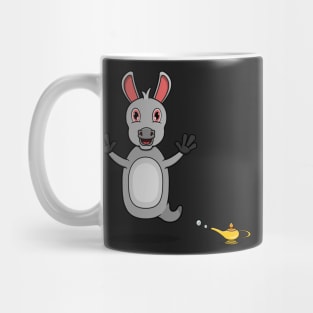 Cute Donkey Ghost and Flying Mug